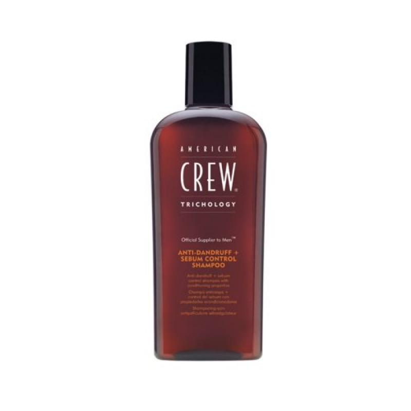 Балансирующий шампунь против перхоти для жирной кожи головы-American Crew Anti Dandruff + Sebum Control Shampoo